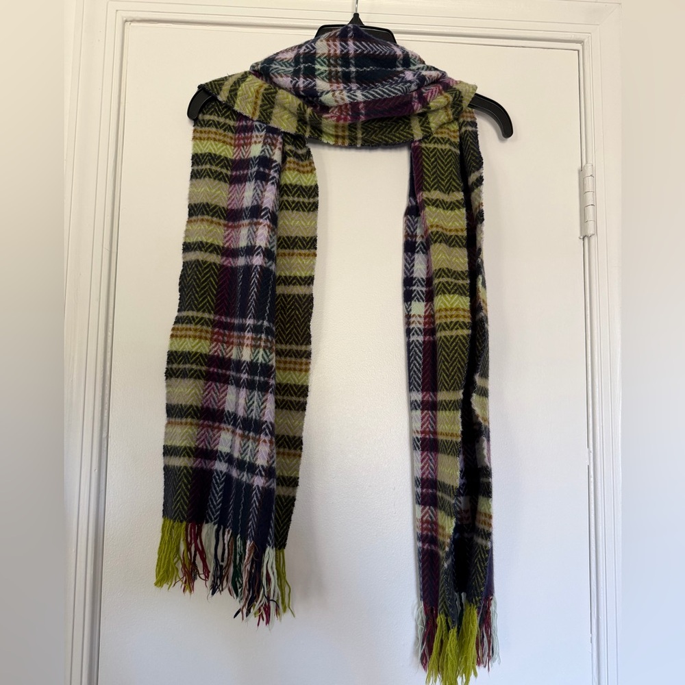 Plaid Multicolor Scarf